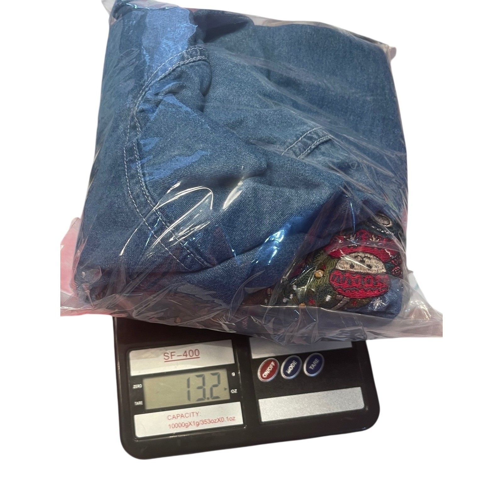 Vintage Denim Embroidered Bears 90s Christmas Shirt Bobbie Brooks Women Size XL