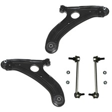 2 Querlenker u 2 Koppelstange Vorderachse für Hyundai Getz TB links rechts