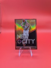 2019-20 Panini NBA Hoops Premium Stock NBA City Red Nikola Jokic #18