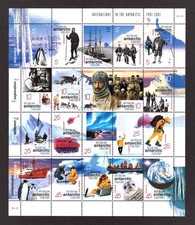 M29988 AustraliaAntarctic Terr 2001 Centenary Ant Exploration m/s UMM Sg 132a