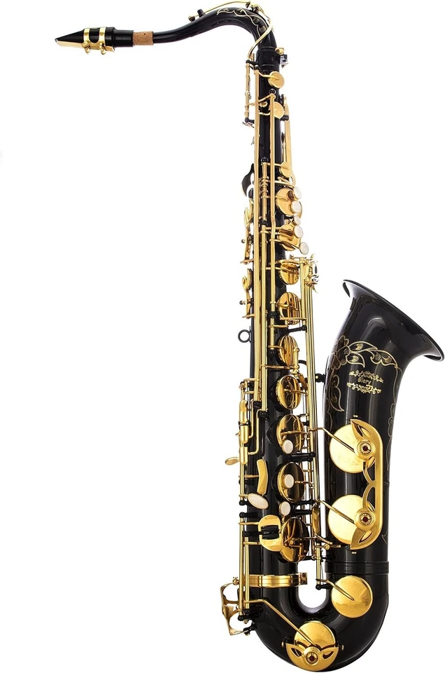 Premium B Flat Tenor Saxophone with Accessories - Ideal for Advanced Players - Image 4 of 4