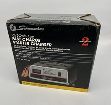 Schumacher Battery Charger Tender 103050 Amps Se12-50 Trickle Start New In Box