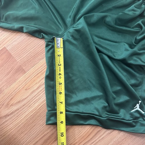 Pantalones Cortos de Baloncesto Nike Jordan Medianos Brillo Deslumbramiento Poliéster Verde Jumpman - Imagen 8 de 9