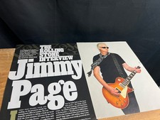2012 Magazine 10PG Print ARTICLE/interview WITH LED ZEPPELIN'S LEADER JIMMY PAGE