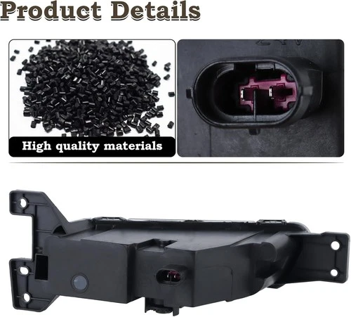 For 2017-2021 Jeep Grand Cherokee SRT LED Bumper Fog Lights Lamps Set Left+Right - Picture 4 of 20