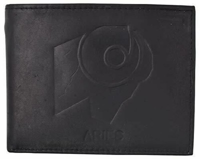 Aries Zodiac Sign Bifold Trifold Genuine Leather Men's Wallets