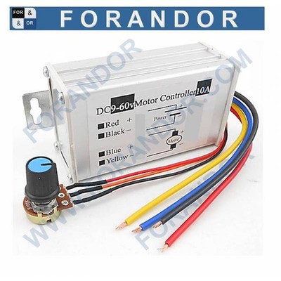 C-PWM2-600W-10A DC-Motor Steuerung mit PWM,9-60V,10A Leistung 600W