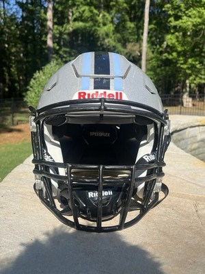 Riddell SpeedFlex Football Helmet Silver Adult Men s Large