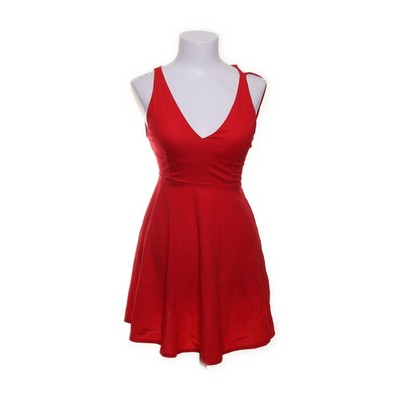 Halara, Kleid, Größe: S, Rot, Elasthan/Nylon/Viskose, Einfarbig, Damen #Arp