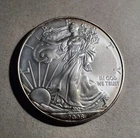 2008 Walking Liberty American Eagle One Dollar 1 Oz. Fine Silver Coin