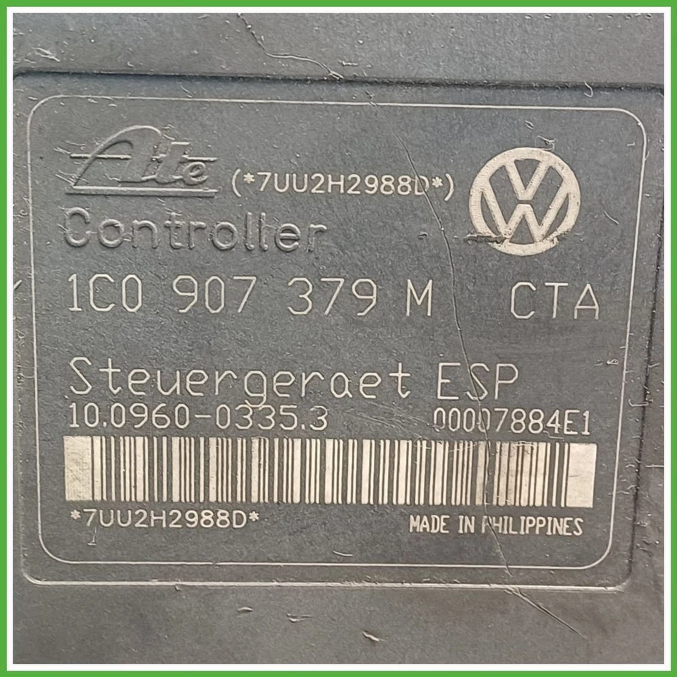 Centralina ABS Modulo Pompa ATE 10.0960-0335.3 8N0698517 AUDI A3 8L 2000 2003 - Imagen 3 de 4