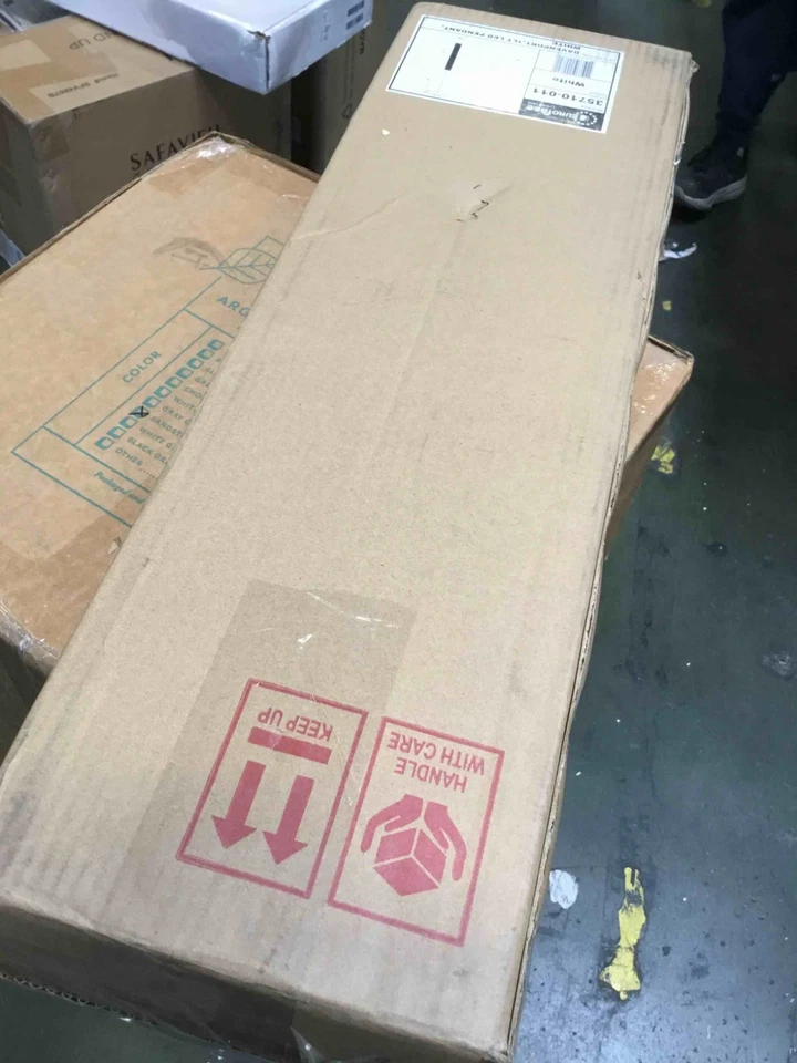 Eurofase Lighting 35710-011 Davenport - 16,25 pulgadas 4,3 W 1 colgante LED - blanco Foto 3 de 4