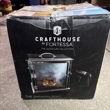 Crafthouse Fortessa Cassetta Fumaiolo Professionale Barware Acciaio Inox Vetro (TC)