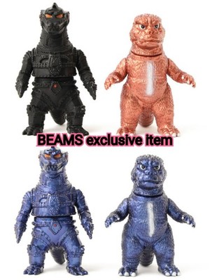 TOKYO CULTUART by BEAMS GODZILLA VINYL ART/Godzilla vs. Mechagodzilla Soft Vinyl