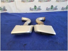 2015-2018 Porsche Cayenne Rear Exhaust Tips Back Exhaust Bumper