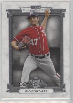 2014 Topps Museum Collection Gio Gonzalez #95 6e7