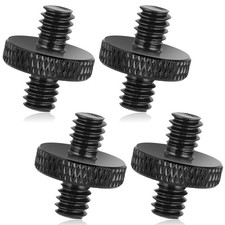 1/4" Male to 1/4" Male Tripod Screw, 4 PCS Standard Camera Cage Mount Threade...
