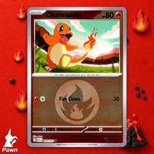 Charmander Reverse Holo 20/217 Ascended Heroes Common Pokemon TCG Card Art Orca