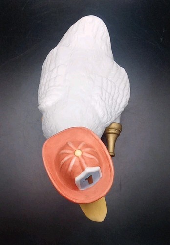 Rare Vintage 1986 ENESCO IMPORTS Fireman Goose Figurine 6-1/2" Tall, #740365 - Picture 8 of 10
