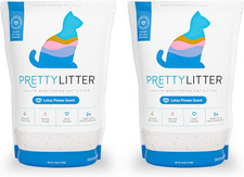Prettylitter Health Monitoring Cat Litter Lotus Flower, Non Clumping  Lightwe