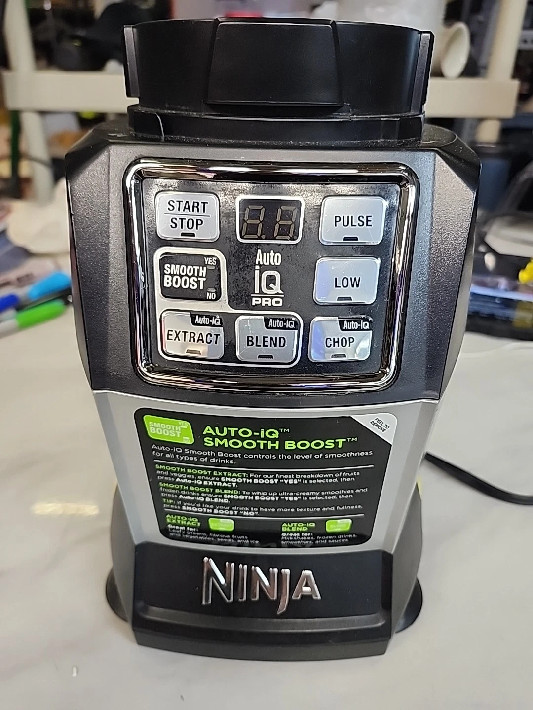Ninja Motor Base for Nutri Ninja Pro BL492 Compact Auto-iQ Blender Working