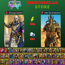 Raid Shadow Legends | Starter 2 Mythical - Galathir y Alaz: 100k de energía