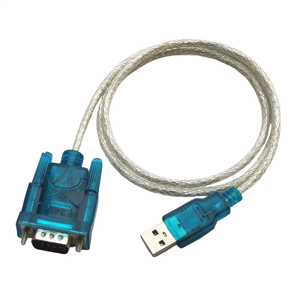 Serial Adapter USB 2.0 Male To RS232 Female DB9 Serial Converter Cable 9 Pin - Image 3 of 4