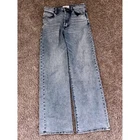 EVEREve The Ever Trouser High Rise Fit Wide Leg Jeans Size 29 Light Wash