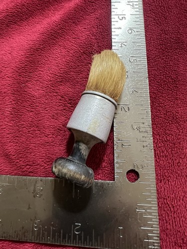 Vintage Never-Shed Wood Handle Shave Brush. - Picture 1 of 5