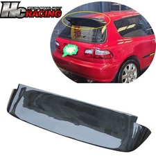 For 92-95 Honda Civic Eg S Style Carbon Fiber Rear Roof Wing Spoilers Hatchback For 92-95 Honda Civic Eg S Style Carbon Fiber Rear Roof Wing Spoilers Hatchback