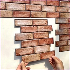 10Pcs 3D Wall Stickers PVC Self-adhesive Wallpapers for Kitchen Dining Living