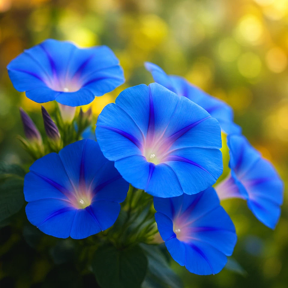 200+ SEMILLAS GLORIA MAÑANA AZUL CELESTIAL 💙 | ESCALADA • HERMOSO ENVÍO GRATUITO Foto 3 de 4