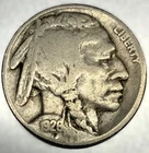 1926 S Buffalo Nickel VG+ Very Good 5 Cent US Coin Key Date - 4386