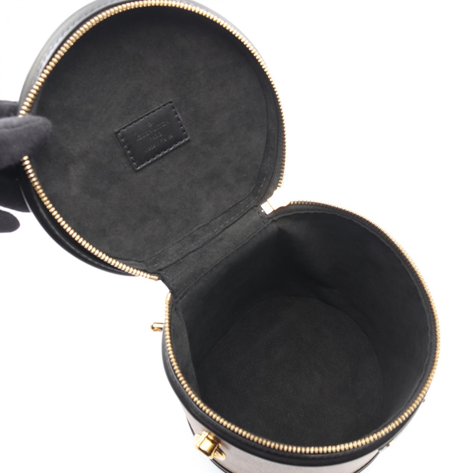 LOUIS VUITTON Cannes shoulder crossbody Handbag M43986 Monogram Reverse leather thumbnail 3