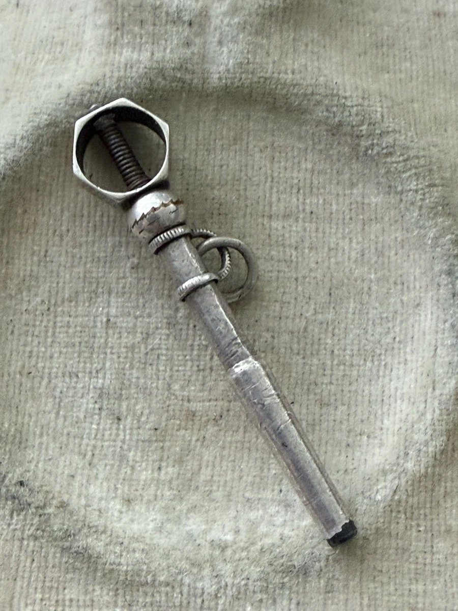Clé Multiple étoile Pour Montre à Gousset - Acier Inoxydable - Mécanisme Remontoir