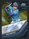 2023 Topps Chrome Black Gold Refractor Julio Rodriguez Mariners AUTO 18/50