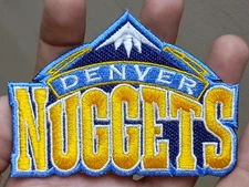 Denver Nuggets NBA Team Logo Iron On Patch - Sew Patch - Embroidered Patch