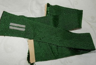VINTAGE POLISH COLD WAR GREEN MILITARY RANK (II) SHOUDLER PAGONY STRAP INSIGNIA