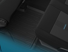 Ford Tourneo Connect Tapis de sol en caoutchouc arrière, noirs 2022-