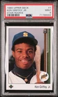 1989 Upper Deck #1 Ken Griffey Jr. Star Rookie PSA 9