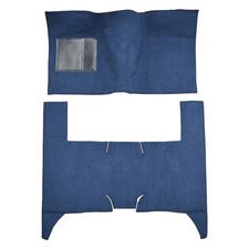 For Ford Fairlane 62-65 Carpet Standard Replacement Molded Aqua Complete Carpet