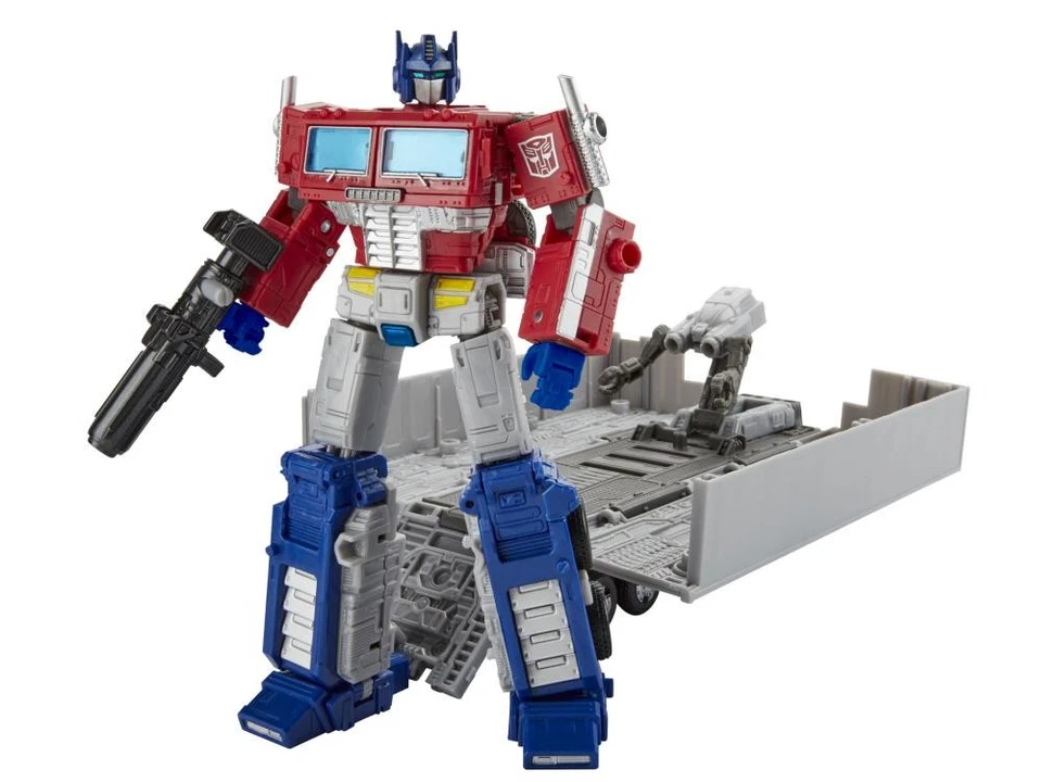 WFC-E11 Optimus Prime with Trailer Leader Class | Transformers Generations War f - Image 4 of 4
