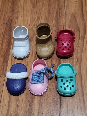 Our Generation doll Single Shoes (L or R) Lot of six. Fit 18'' doll