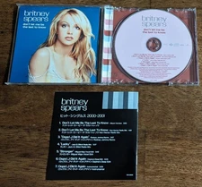 Used BRITNEY SPEARS Don't Let Me Be The Last To Know Japan Maxi Single CD no Obi