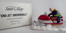 Dept 56 Original Snow Village - Sno-Jet Snowmobile #51594