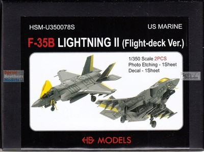 HSMU350078U 1:350 HS Models F-35B Lightning II (Flight Deck Version)