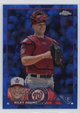 2023 Topps Chrome Update Sapphire Edition Riley Adams #USCS136 1pr8