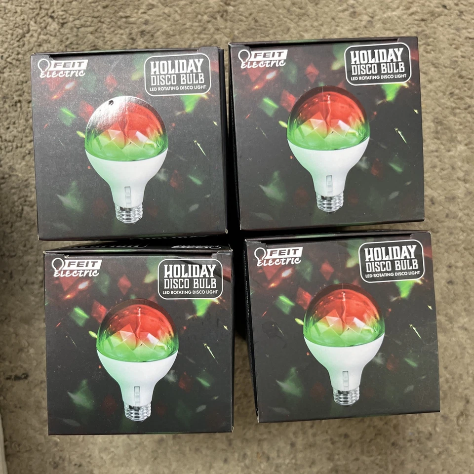 Feit Electric 5-Watt Equivalent A23 Color Changing Party Bulb Medium E26 (4pk) - Image 4 of 4
