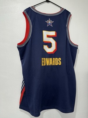 Anthony Edwards #5 Nike Men's Navy 2025 NBA All-Star Game