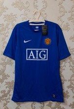 Manchester United 2008 - 2009 new third 3rd shirt jersey #7 RONALDO size L